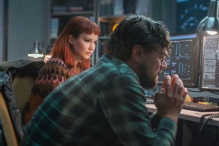 جنيفر لورانس تكشف عن صدمتها من أجر دي كابريو في فيلم Don't Look Up